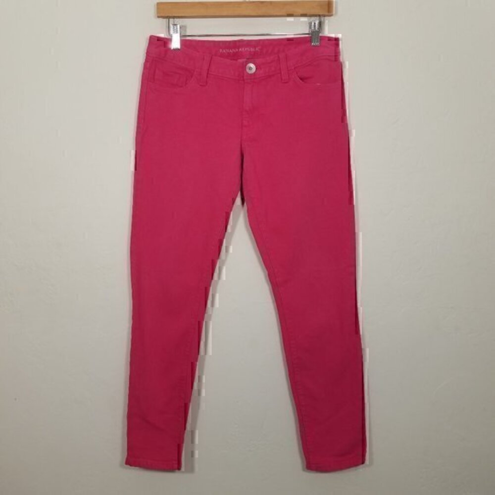 Banana Republic Skinny Pink Jeans Size 28